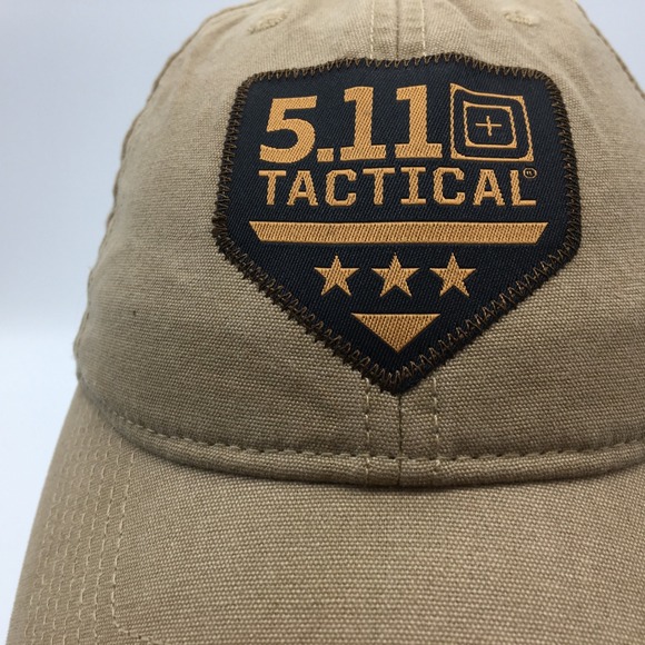 5.11 Tactical Baseball Cap Men 2016 Tan adjustable workwear outdoor gear casual - Picture 3 of 9